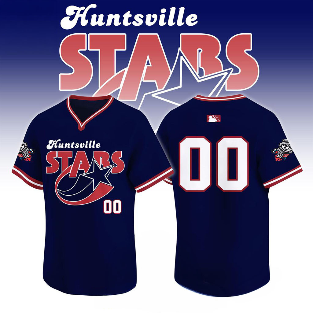 Personalized Rocket City Trash Pandas 2026 Huntsville Star Night Baseball Jersey Pandas Merch 1 - Unicasport Personalized Rocket City Trash Pandas 2026 Huntsville Star Night Baseball Jersey Pandas Merch