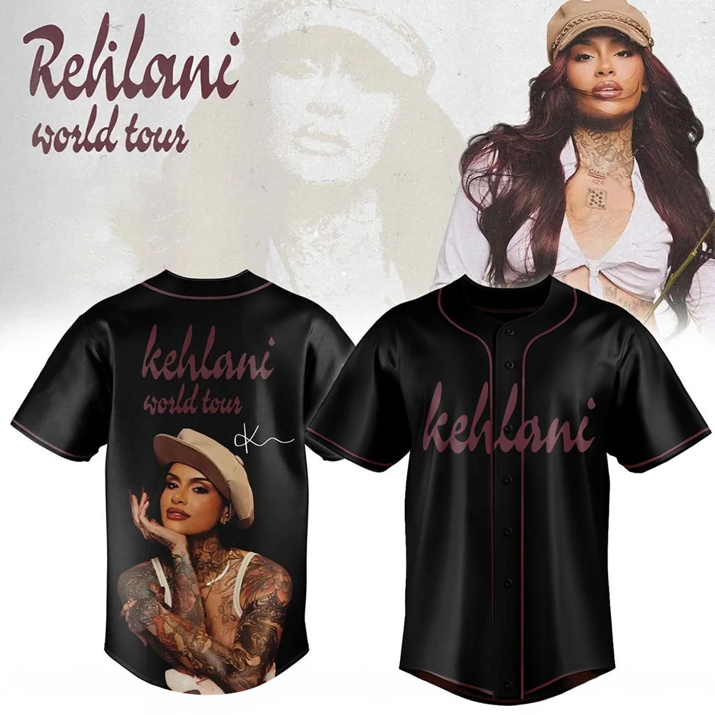 Kehlani World Tour Signature Jersey Kehlani Merch Best Gifts For Music Lovers 1 - Unicasport Kehlani World Tour Signature Jersey Kehlani Merch Best Gifts For Music Lovers