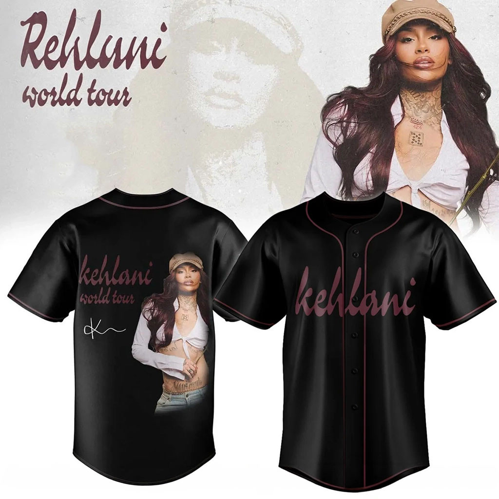 Kehlani World Tour Signature Jersey Kehlani Merch Gift Ideas For Music Lovers 1 - Unicasport Kehlani World Tour Signature Jersey Kehlani Merch Gift Ideas For Music Lovers
