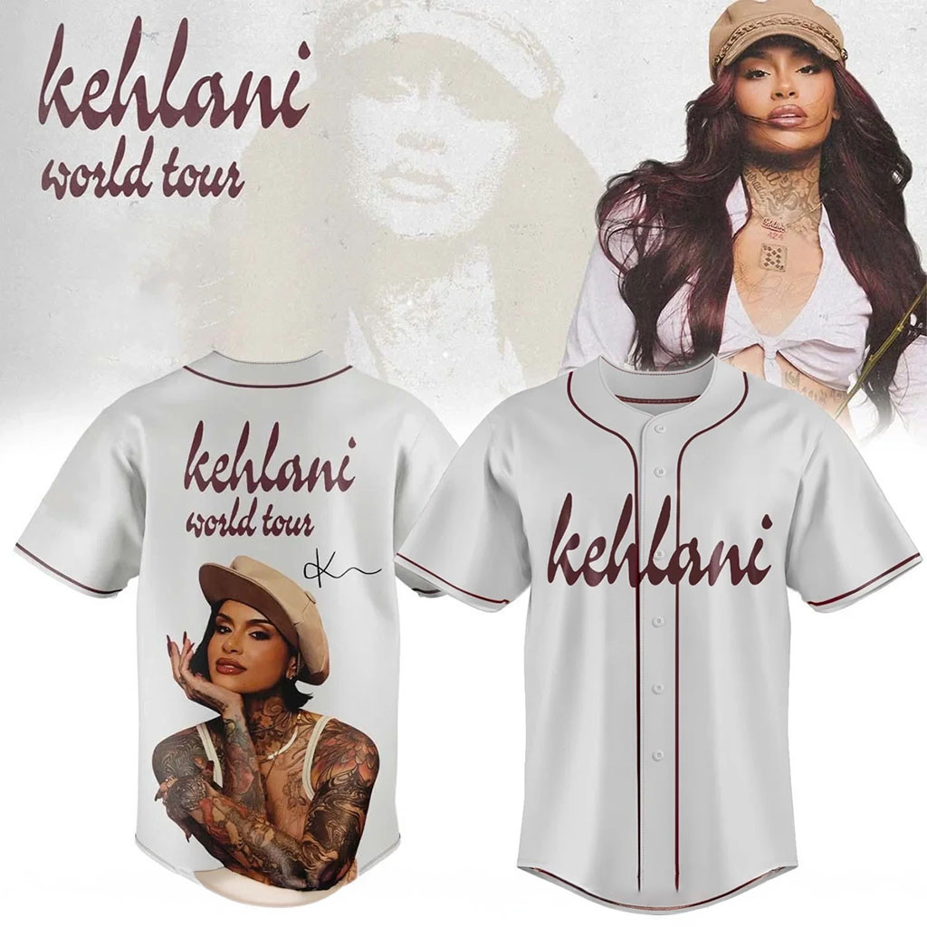 Kehlani World Tour Signature Jersey Kehlani Merch Gifts For Music Lovers 1 - Unicasport Kehlani World Tour Signature Jersey Kehlani Merch Gifts For Music Lovers