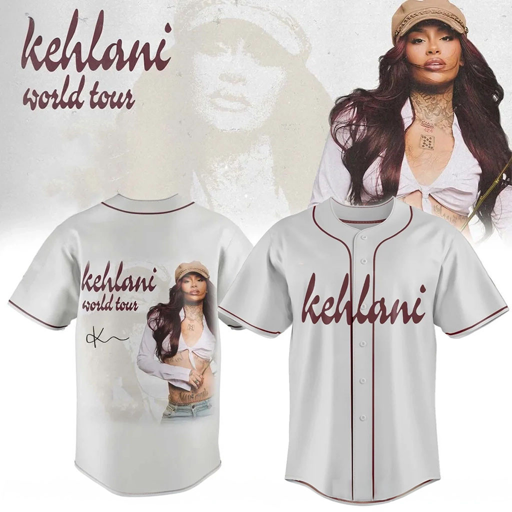 Kehlani World Tour Signature Jersey Kehlani Merch Unique Gifts For Music Lovers 1 - Unicasport Kehlani World Tour Signature Jersey Kehlani Merch Unique Gifts For Music Lovers