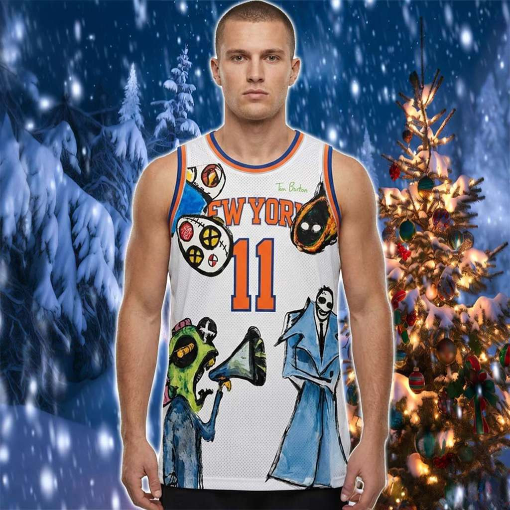 ASAP Rocky Don't Be Dumb x New York Knicks Concept Campaign Basketball Jersey ASAP Merch 1 - Unicasport ASAP Rocky Don't Be Dumb x New York Knicks Concept Campaign Basketball Jersey ASAP Merch