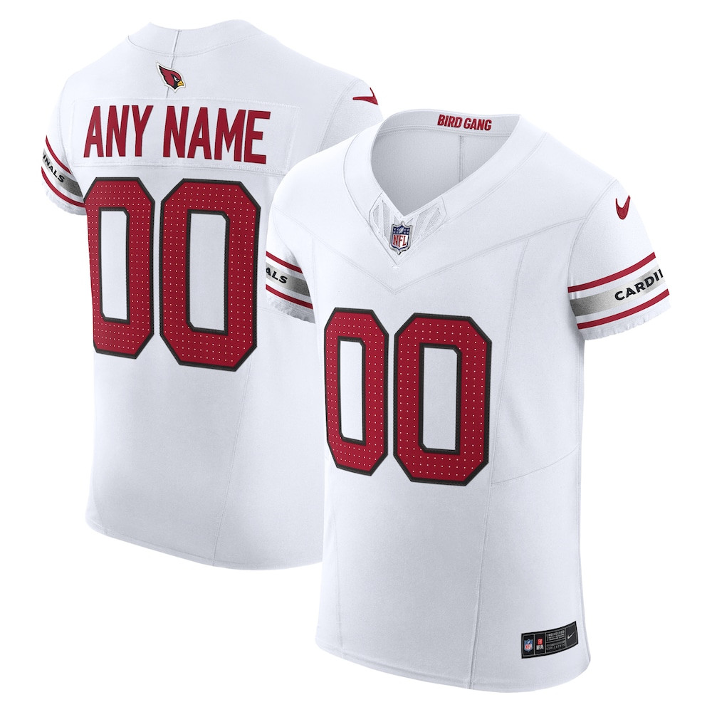Arizona Cardinals Merch - Men's Vapor F.U.S.E. Elite Custom Jersey, White - Best Presents For Football Fans 1 - Unicasport Arizona Cardinals Merch - Men's Vapor F.U.S.E. Elite Custom Jersey, White - Best Presents For Football Fans