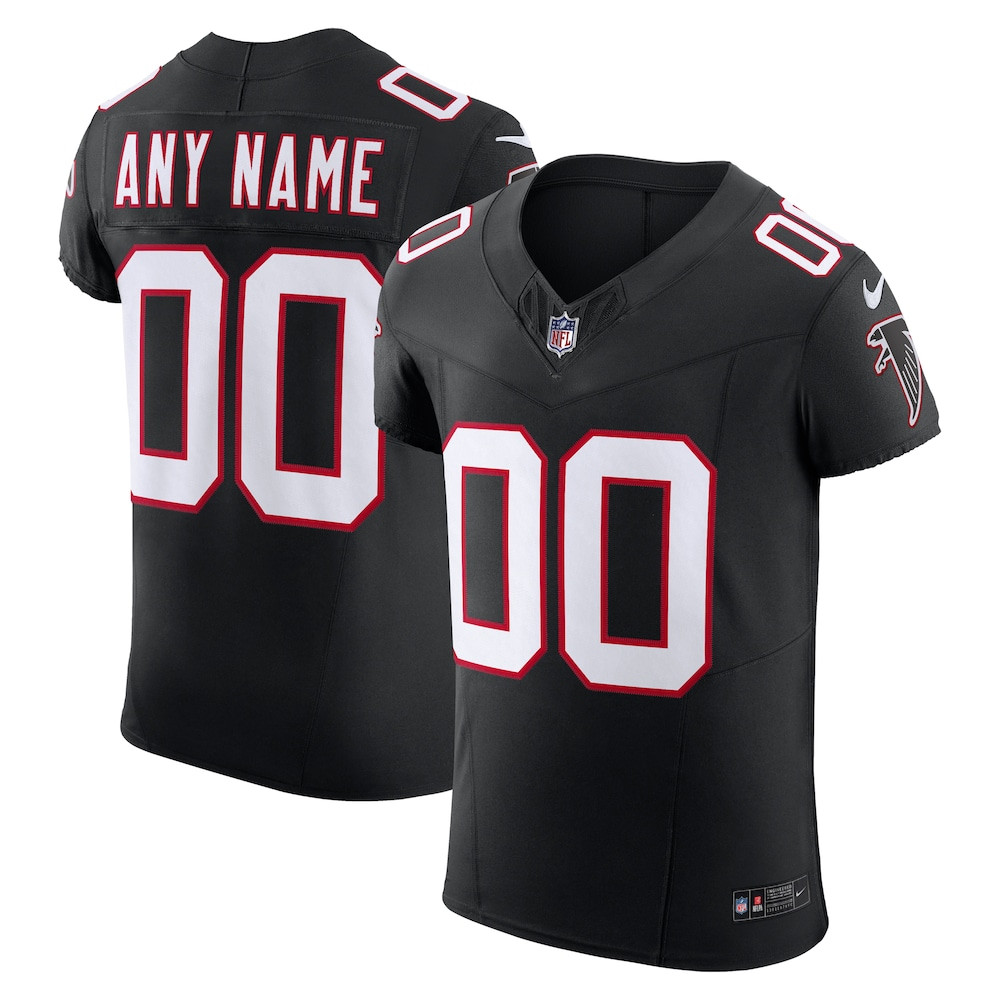 Atlanta Falcons Merch - Men's Vapor F.U.S.E. Elite Custom Jersey, Black - Best Football Gifts 1 - Unicasport Atlanta Falcons Merch - Men's Vapor F.U.S.E. Elite Custom Jersey, Black - Best Football Gifts