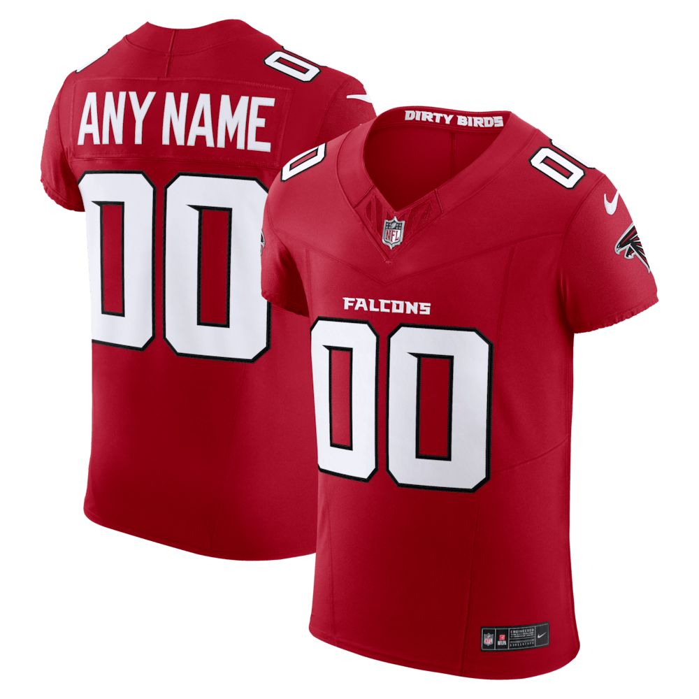 Atlanta Falcons Merch - Men's Vapor F.U.S.E. Elite Custom Jersey, Red 1 - Unicasport Atlanta Falcons Merch - Men's Vapor F.U.S.E. Elite Custom Jersey, Red