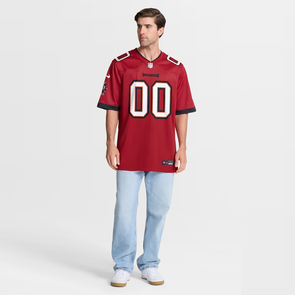 Tampa Bay Buccaneers Merch - Men's Team Custom Game Jersey, Red - Cool Football Gifts 1 - Unicasport Tampa Bay Buccaneers Merch - Men's Team Custom Game Jersey, Red - Cool Football Gifts
