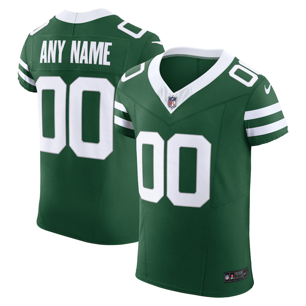 New York Jets Merch - Men's Legacy Vapor F.U.S.E. Elite Custom Jersey, Green 1 - Unicasport New York Jets Merch - Men's Legacy Vapor F.U.S.E. Elite Custom Jersey, Green