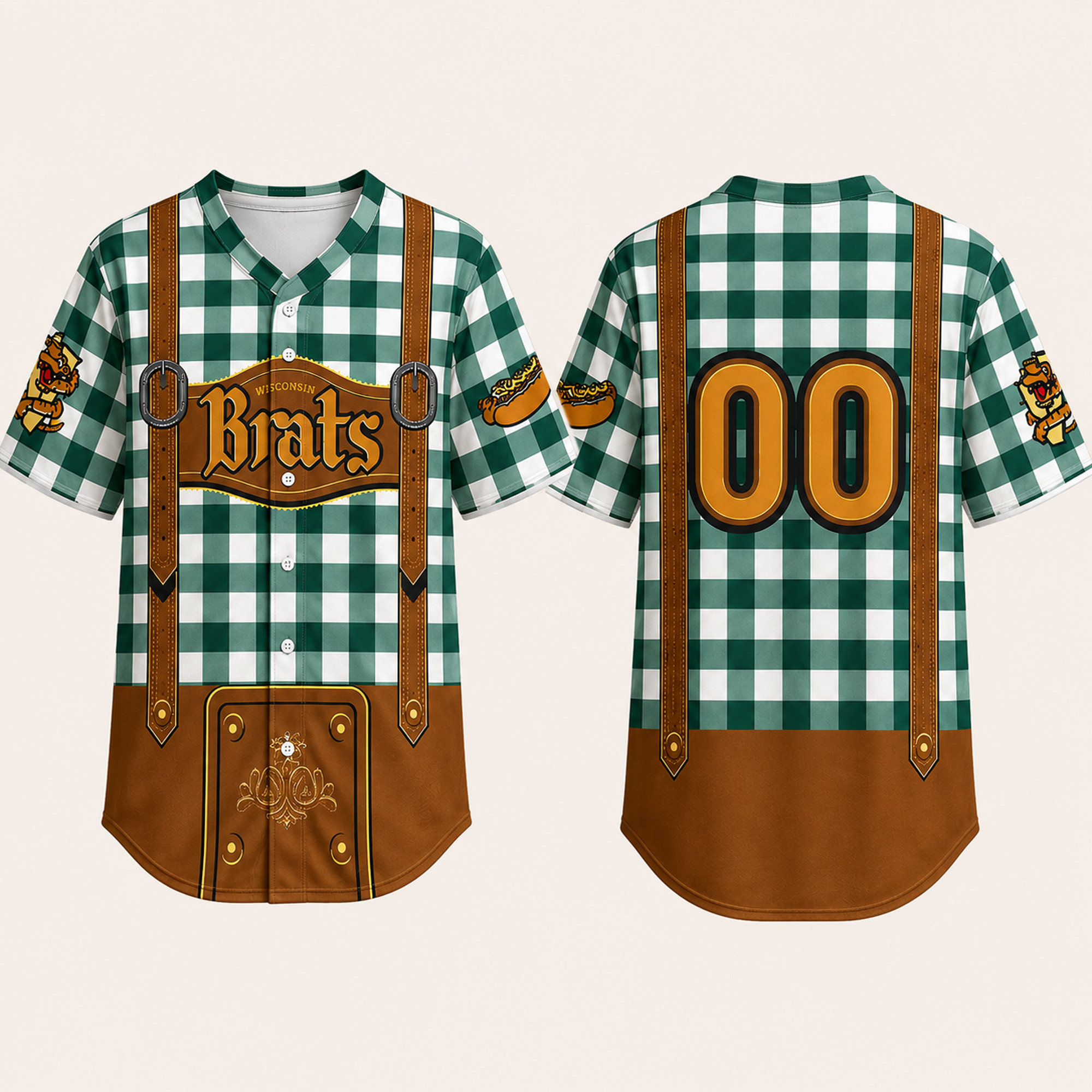 2026 Wisconsin Timber Rattlers Brats Jersey 1 - Unicasport 2026 Wisconsin Timber Rattlers Brats Jersey