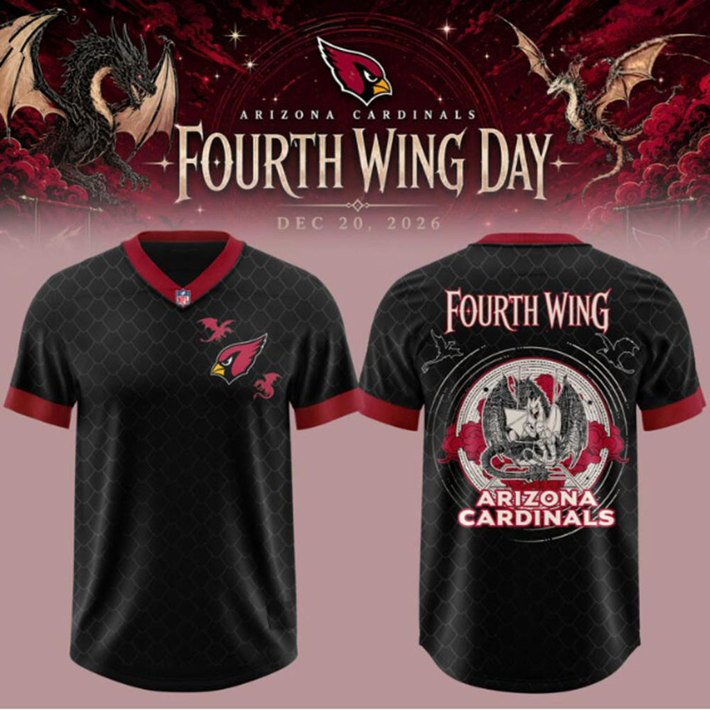 Arizona Cardinals Fourth Wing Edition Jersey Black Arizona Cardinals Merch Football Fan Gifts 1 - Unicasport Arizona Cardinals Fourth Wing Edition Jersey Black Arizona Cardinals Merch Football Fan Gifts