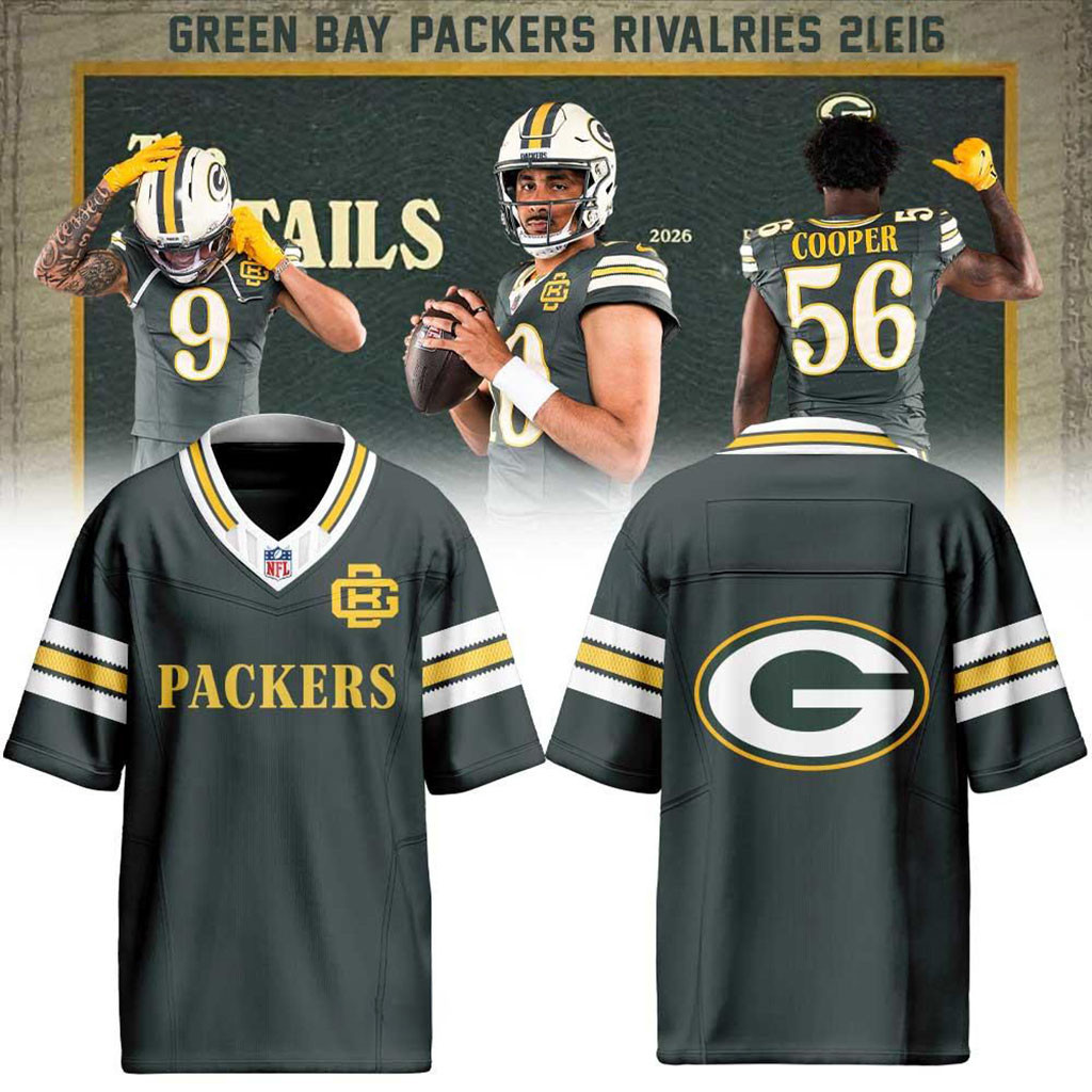 Green Bay Packers 2026 Rivalries Collection Football Jersey Packers Merch Presents For Fans 1 - Unicasport Green Bay Packers 2026 Rivalries Collection Football Jersey Packers Merch Presents For Fans