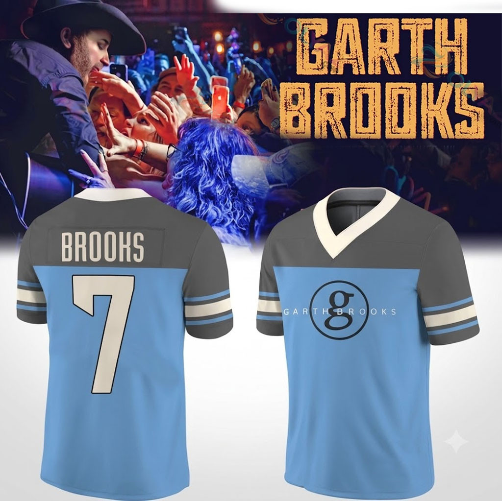 Garth Brooks Blame It All On My Roots Summerfest 2026 Jersey #7 Garth Brooks Merch Gift For Fan 1 - Unicasport Garth Brooks Blame It All On My Roots Summerfest 2026 Jersey #7 Garth Brooks Merch Gift For Fan