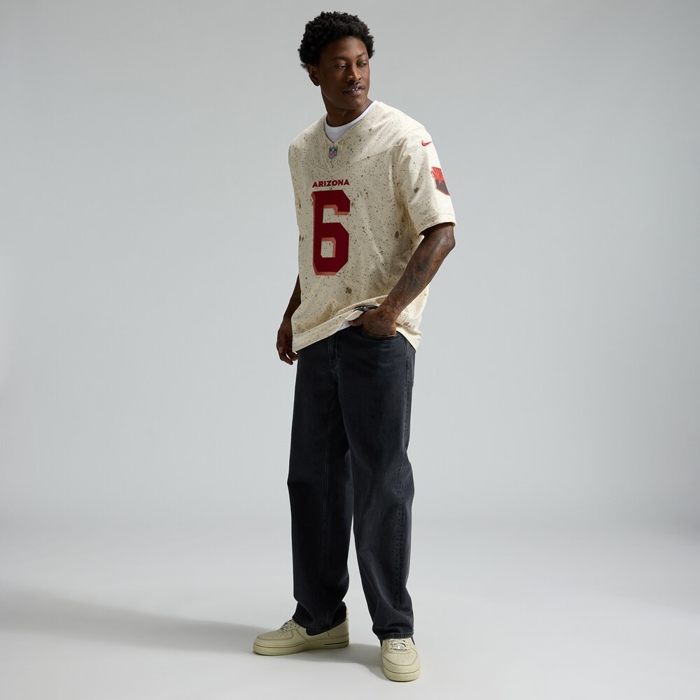 Arizona Cardinals Merch - Men's James Conner Natural 2025 Rivalries Collection Stitched Limited Jersey - American Football Gift Ideas