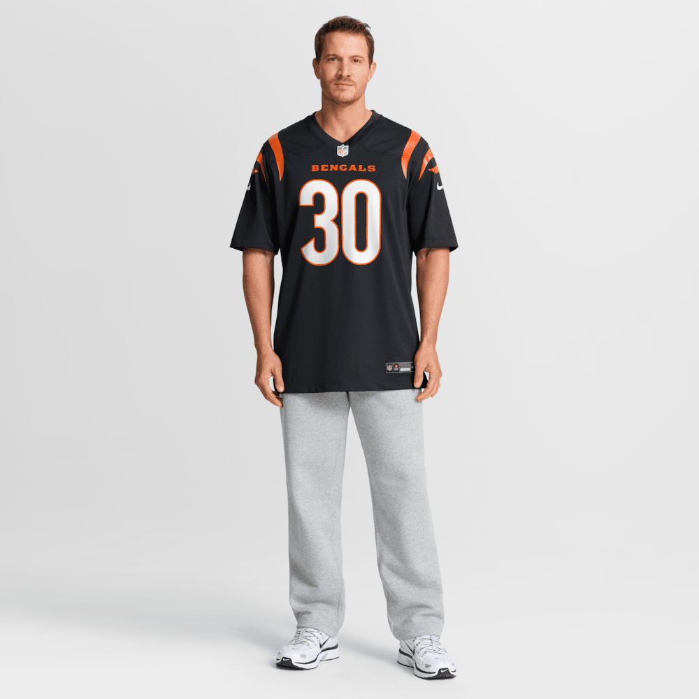 Cincinnati Bengals Merch - Men's Chase Team Game Jersey, Black Brown - Best Gift For A Football Lover 1 - Unicasport Cincinnati Bengals Merch - Men's Chase Team Game Jersey, Black Brown - Best Gift For A Football Lover