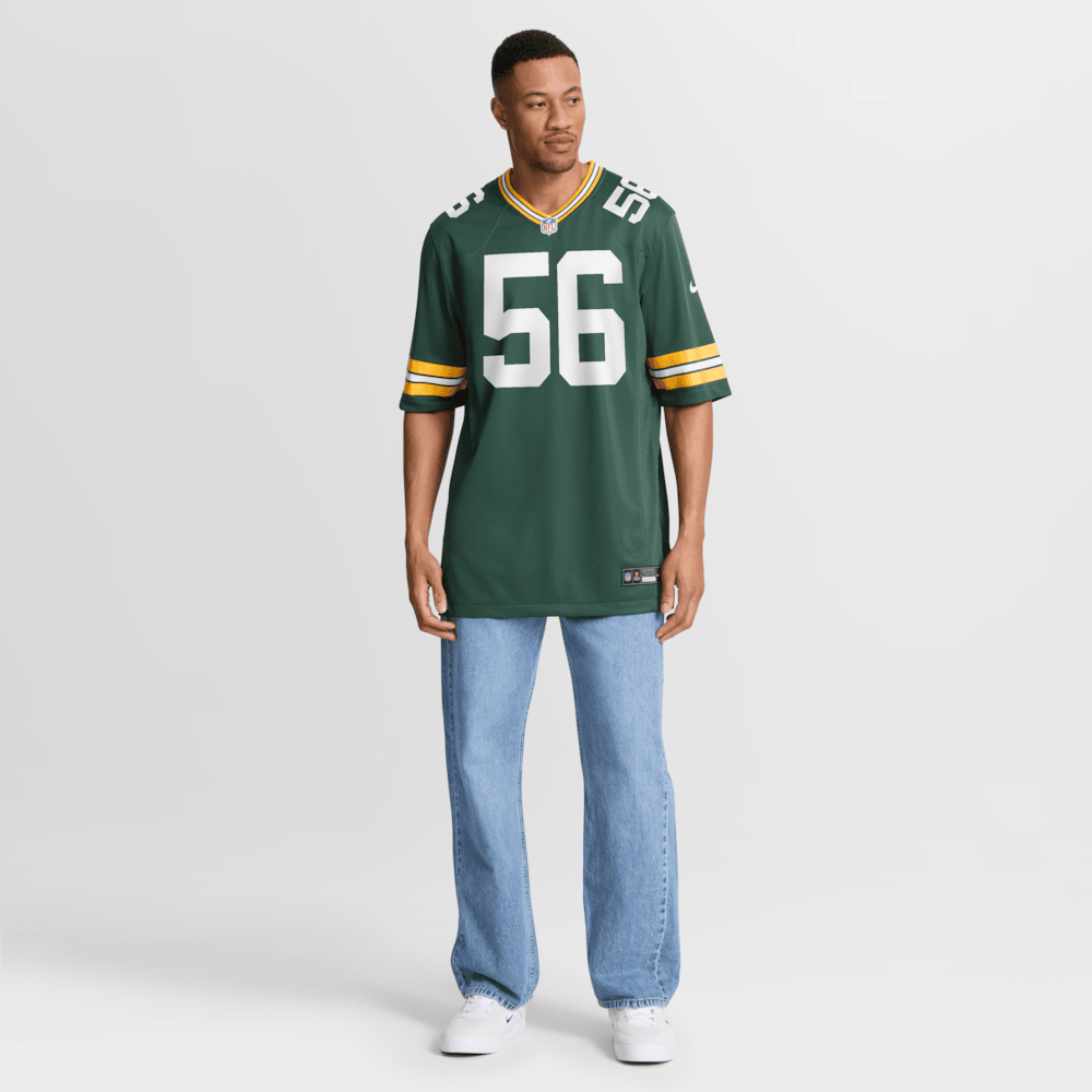 Green Bay Packers Merch - Men's Edgerrin Cooper Game Jersey, Green 1 - Unicasport Green Bay Packers Merch - Men's Edgerrin Cooper Game Jersey, Green