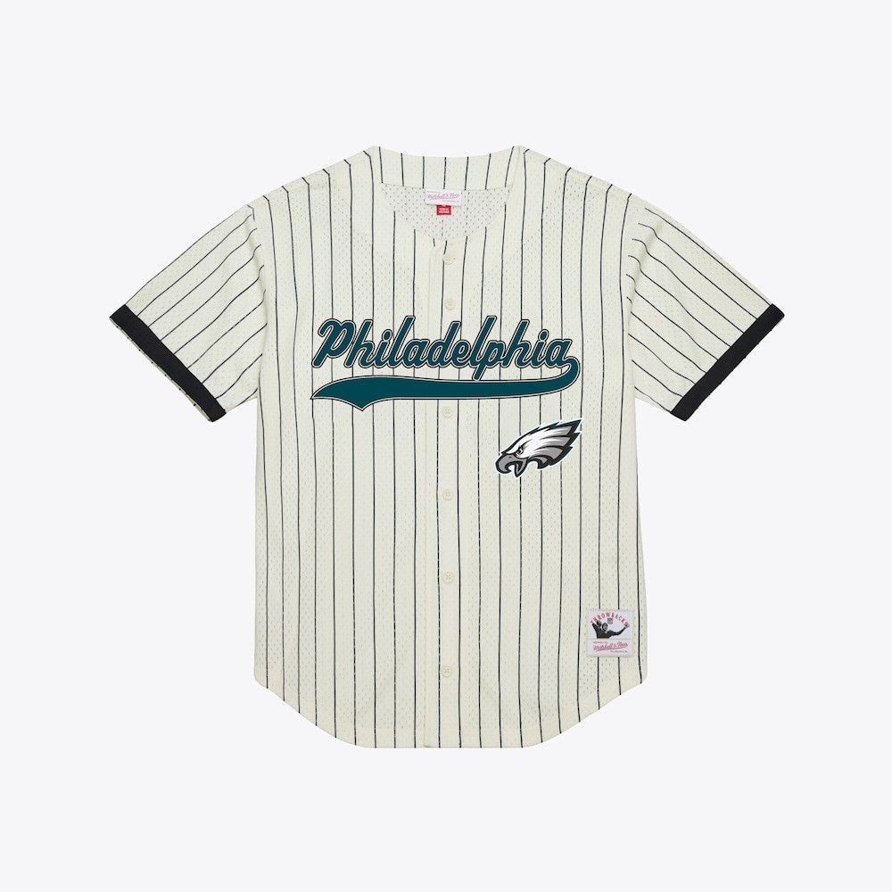 Philadelphia Eagles Merch - Men's Brian Dawkins Cream Name & Number Mesh Fashion Jersey - Football Gift Idea 1 - Unicasport Philadelphia Eagles Merch - Men's Brian Dawkins Cream Name & Number Mesh Fashion Jersey - Football Gift Idea