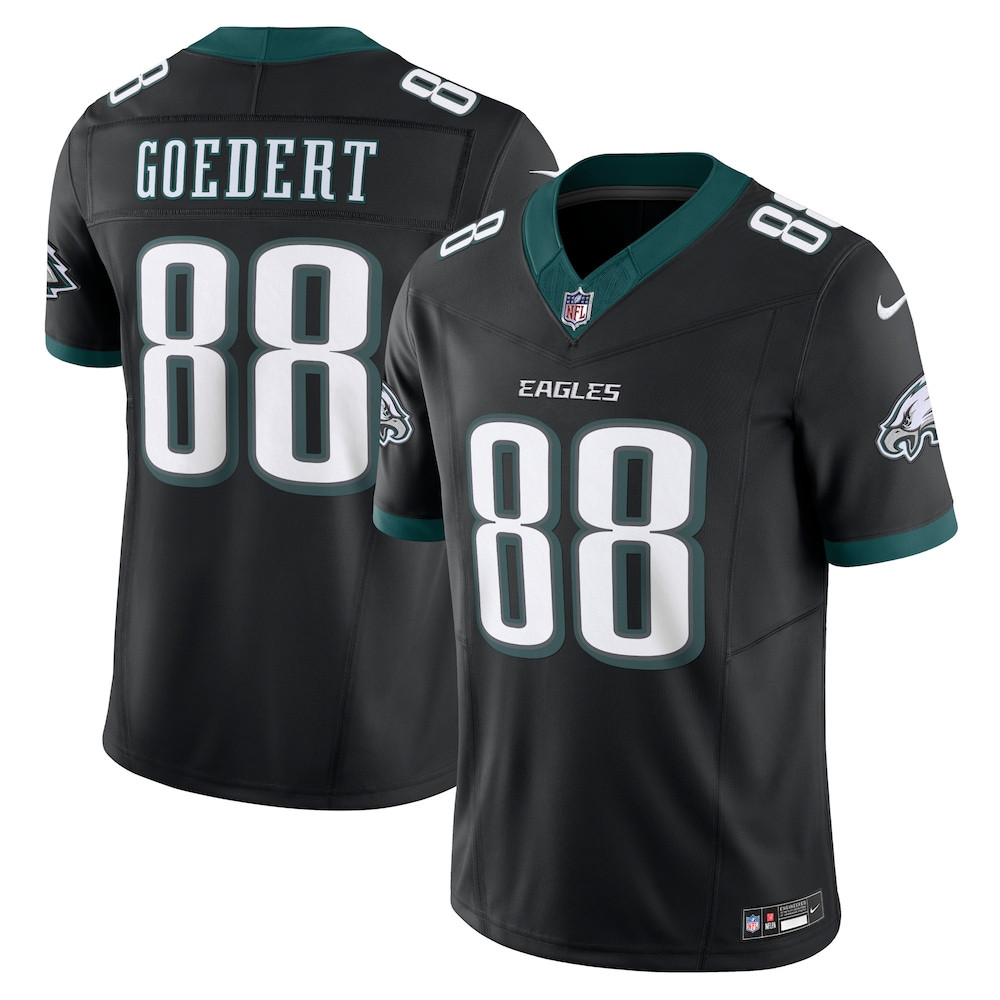 Philadelphia Eagles Merch - Men's Dallas Goedert Alternate Vapor F.U.S.E. Limited Jersey, Black - Presents For Football Fans 1 - Unicasport Philadelphia Eagles Merch - Men's Dallas Goedert Alternate Vapor F.U.S.E. Limited Jersey, Black - Presents For Football Fans