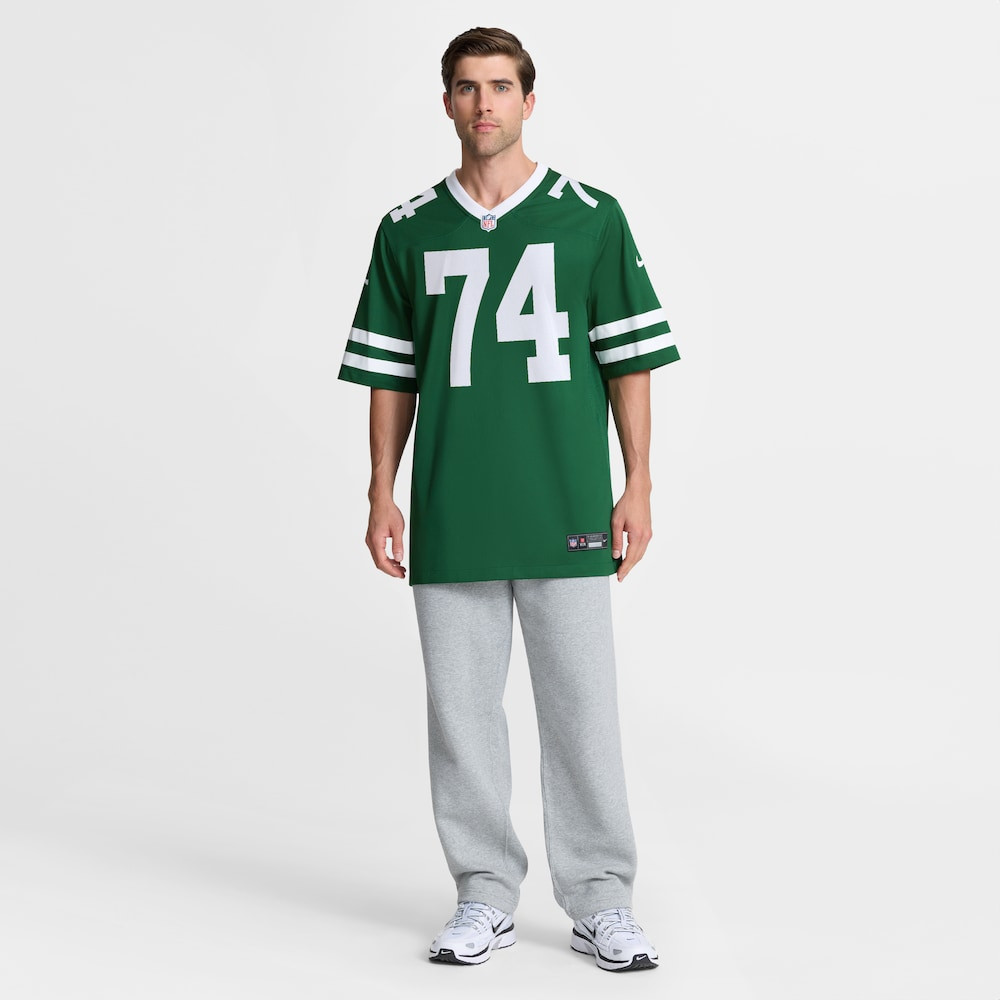 New York Jets Merch - Men's Olu Fashanu Gotham Player Game Jersey, Green - Football Fan Gear 1 - Unicasport New York Jets Merch - Men's Olu Fashanu Gotham Player Game Jersey, Green - Football Fan Gear