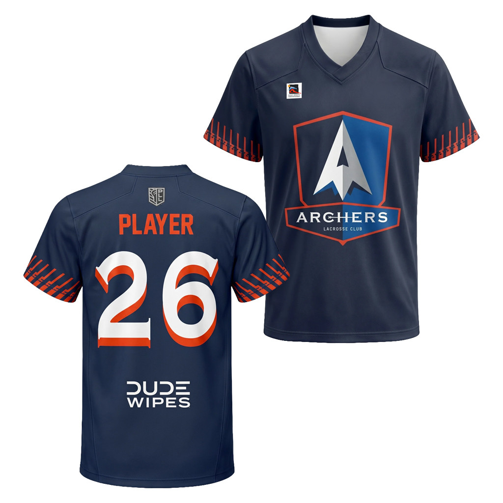Personalized Premier Lacrosse League Merch 2026 Archers LC Throwback Replica Player Jersey Gifts 1 - Unicasport Personalized Premier Lacrosse League Merch 2026 Archers LC Throwback Replica Player Jersey Gifts