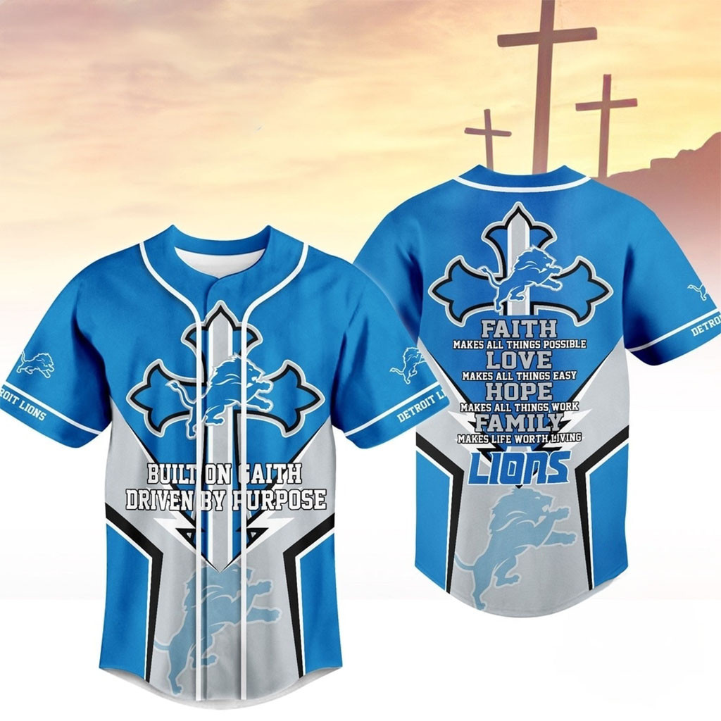 Detroit Lions Blessed Beyond The Score Baseball Jersey Detroit Lions Merch Football Lover Gifts 1 - Unicasport Detroit Lions Blessed Beyond The Score Baseball Jersey Detroit Lions Merch Football Lover Gifts
