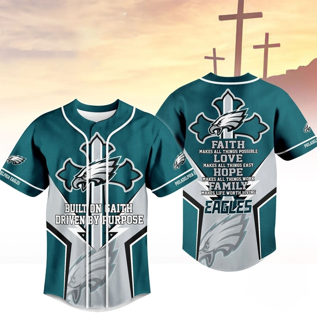 Philadelphia Eagles Blessed Beyond The Score Baseball Jersey Philly Eagles Merch Gift For Fans 1 - Unicasport Philadelphia Eagles Blessed Beyond The Score Baseball Jersey Philly Eagles Merch Gift For Fans
