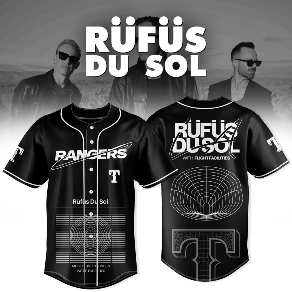 Texas Rangers x Rufus Du Sol Tour 2026 Baseball Jersey Rangers Merch Gifts For Fans 1 - Unicasport Texas Rangers x Rufus Du Sol Tour 2026 Baseball Jersey Rangers Merch Gifts For Fans