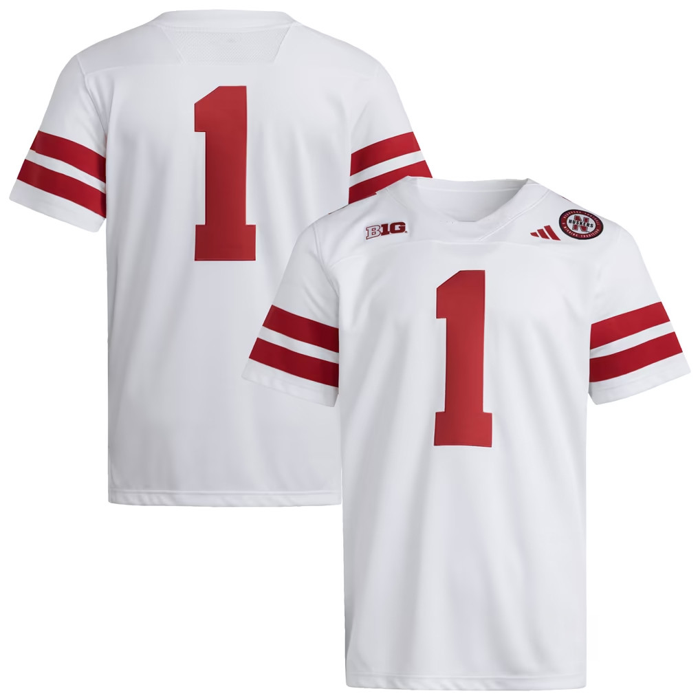 Nebraska Huskers Merch 2026 #1 Nebraska Huskers Premier Jersey White Gift For Football Lovers 1 - Unicasport Nebraska Huskers Merch 2026 #1 Nebraska Huskers Premier Jersey White Gift For Football Lovers