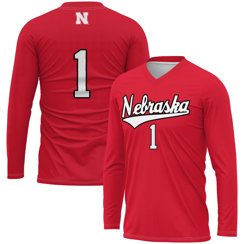 Nebraska Huskers Merch 2026 #1 Nebraska Huskers GameDay Greats Jersey