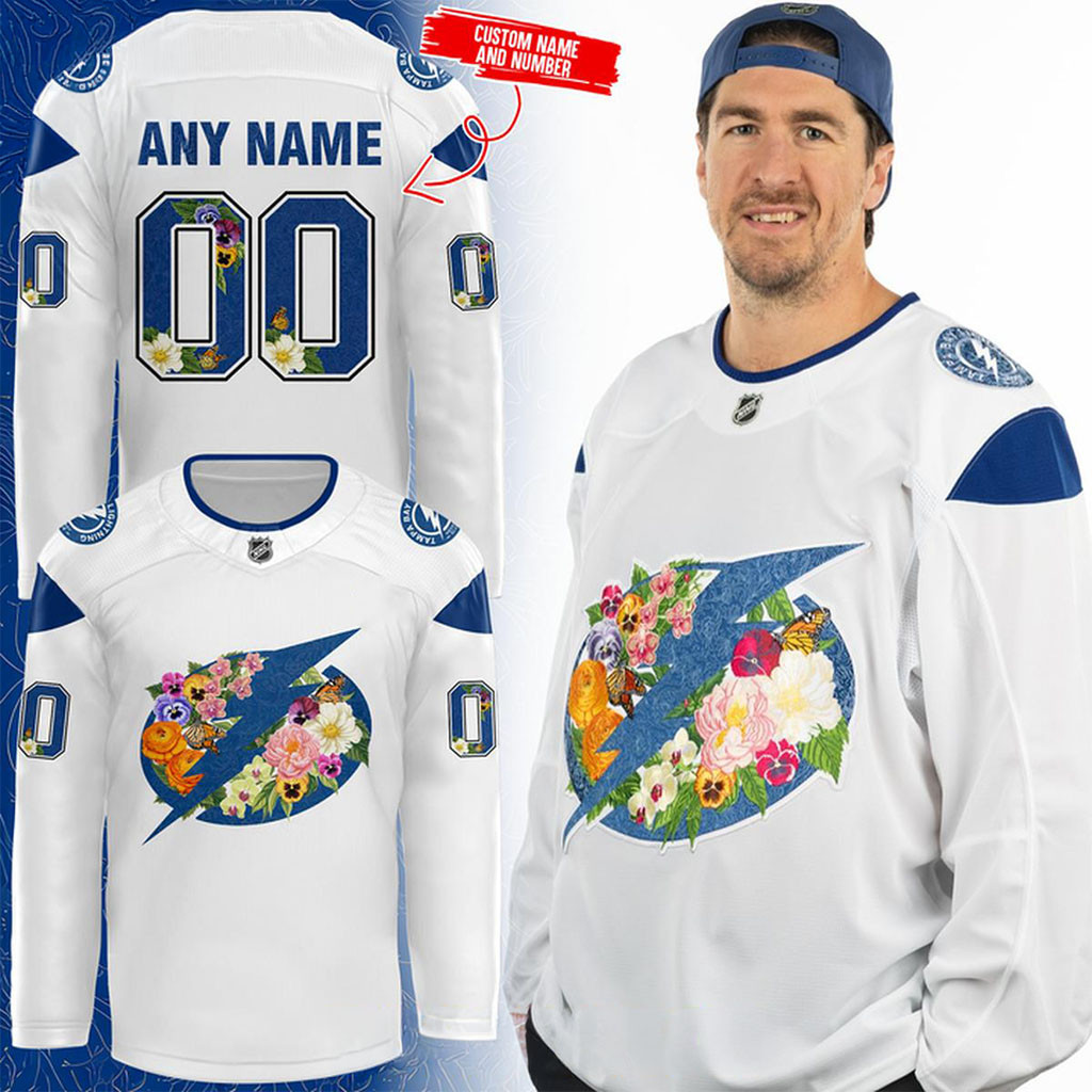Personalized Tampa Bay Lightning 2026 Game Night Hockey Jersey Tampa Bay Lightning Merch 1 - Unicasport Personalized Tampa Bay Lightning 2026 Game Night Hockey Jersey Tampa Bay Lightning Merch