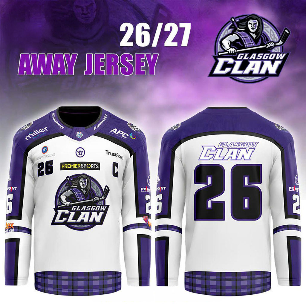 Glasgow Clan Season Ticket 2026 2027 Away Hockey Jersey Glasgow Clan Merch Hockey Fan Gear 1 - Unicasport Glasgow Clan Season Ticket 2026 2027 Away Hockey Jersey Glasgow Clan Merch Hockey Fan Gear