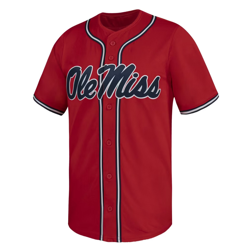 Ole Miss Merch 2026 lbl Mississippi Rebels Replica Baseball Jersey Present For Game Day 1 - Unicasport Ole Miss Merch 2026 lbl Mississippi Rebels Replica Baseball Jersey Present For Game Day