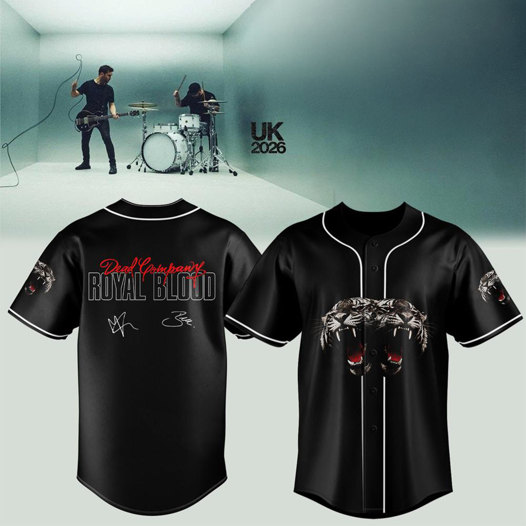Royal Blood Merch UK Tour 2026 Unpeople Special Guest Signature Baseball Jersey Black Fan Gift 1 - Unicasport Royal Blood Merch UK Tour 2026 Unpeople Special Guest Signature Baseball Jersey Black Fan Gift