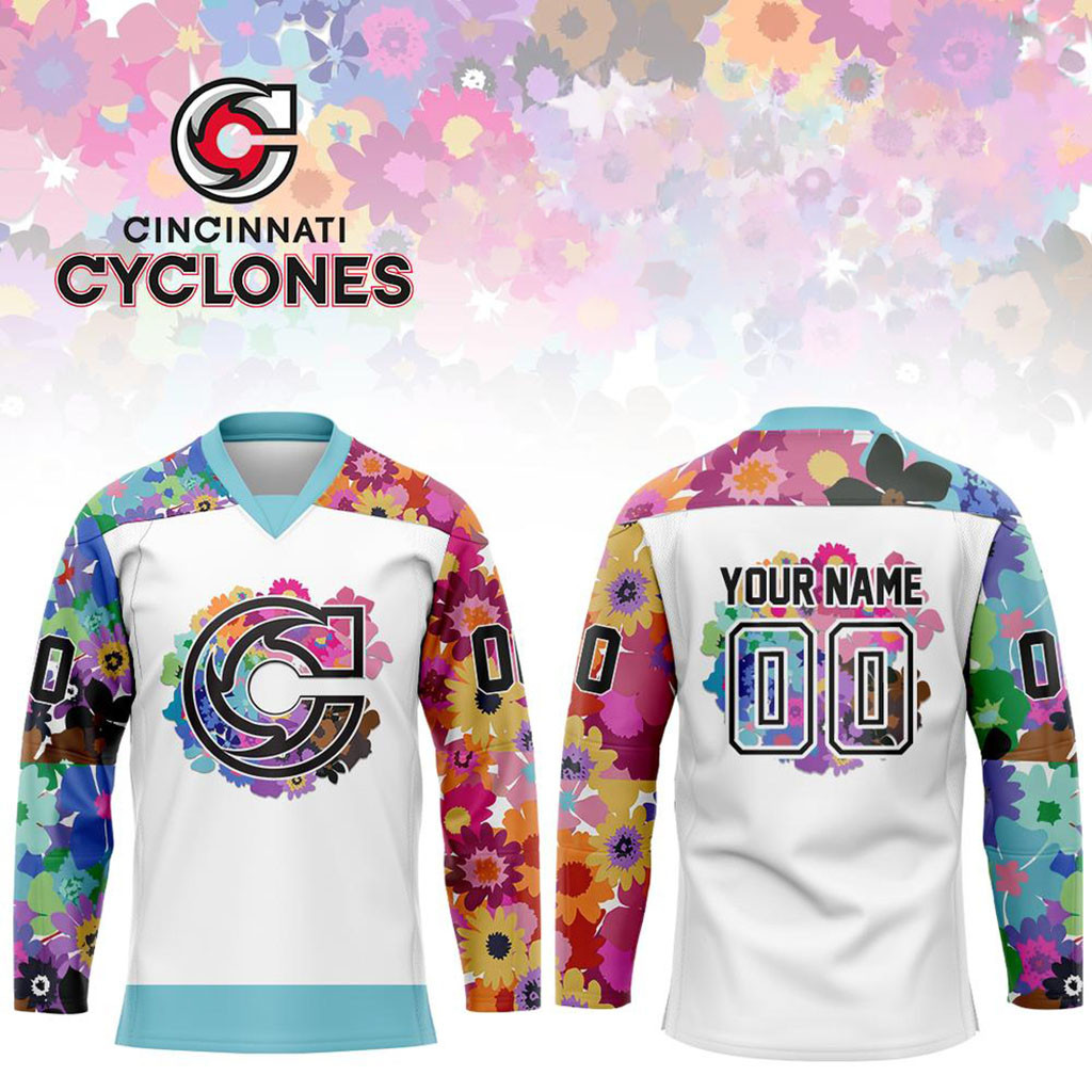 Custom Cincinnati Cyclones x Pride Night 2026 Hockey Jersey Cyclones Merch Hockey Fan Gifts 1 - Unicasport Custom Cincinnati Cyclones x Pride Night 2026 Hockey Jersey Cyclones Merch Hockey Fan Gifts