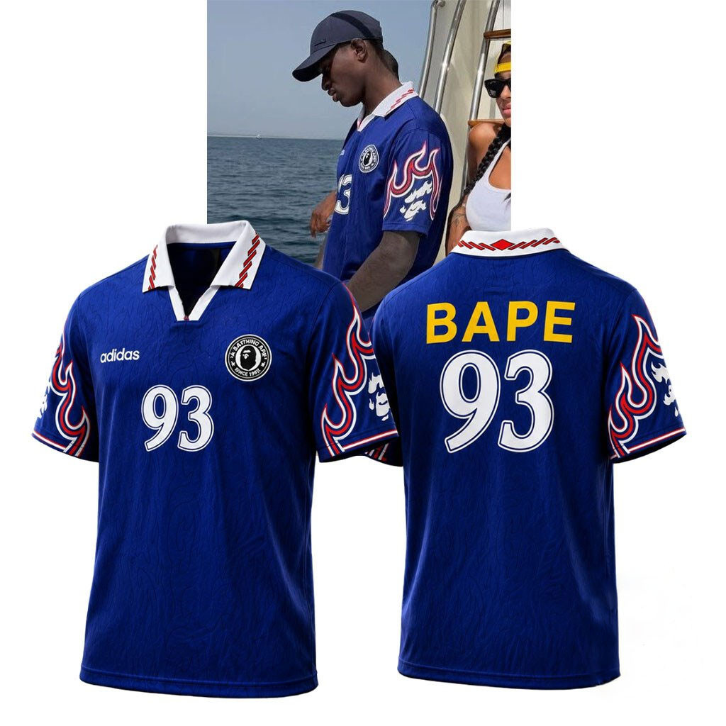 Nuno Mendes X BAPE Flame Jersey Shirt Nuno Mendes Merch Birthday Gift For Brothers 1 - Unicasport Nuno Mendes X BAPE Flame Jersey Shirt Nuno Mendes Merch Birthday Gift For Brothers