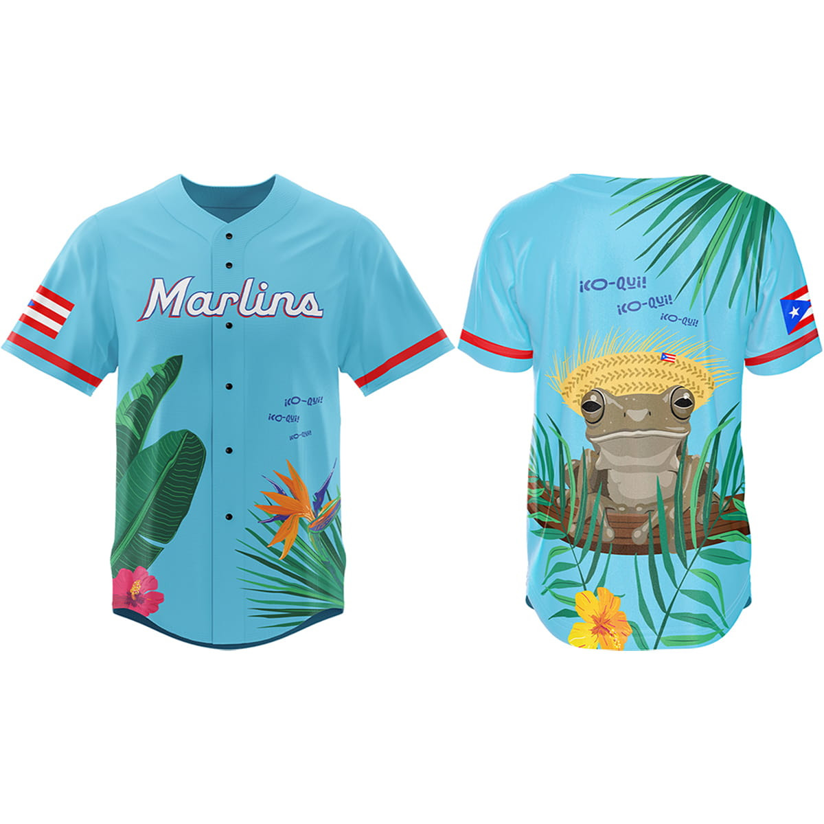 Marlins Puerto Rican Heritage Celebration Jersey 2026 Miami Marlins Merch Baseball Fan Gifts 1 - Unicasport Marlins Puerto Rican Heritage Celebration Jersey 2026 Miami Marlins Merch Baseball Fan Gifts