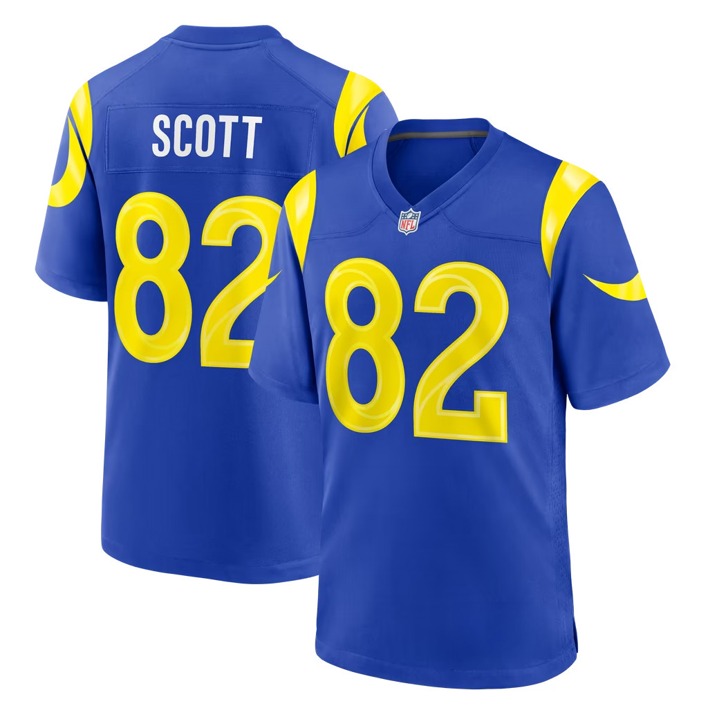 Tyler Scott Jersey Shirt #82 Los Angeles Rams Merch 2026 LA Rams Team Game Jersey Gift For Fans 1 - Unicasport Tyler Scott Jersey Shirt #82 Los Angeles Rams Merch 2026 LA Rams Team Game Jersey Gift For Fans