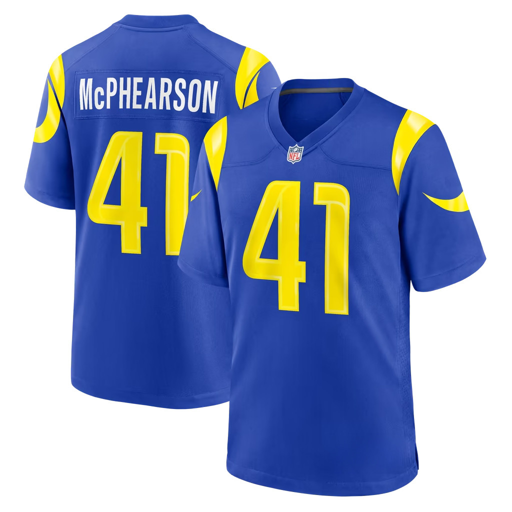 Zech McPhearson Jersey Shirt Los Angeles Rams Merch #41 LA Rams Team Game Jersey Game Day Gifts 1 - Unicasport Zech McPhearson Jersey Shirt Los Angeles Rams Merch #41 LA Rams Team Game Jersey Game Day Gifts