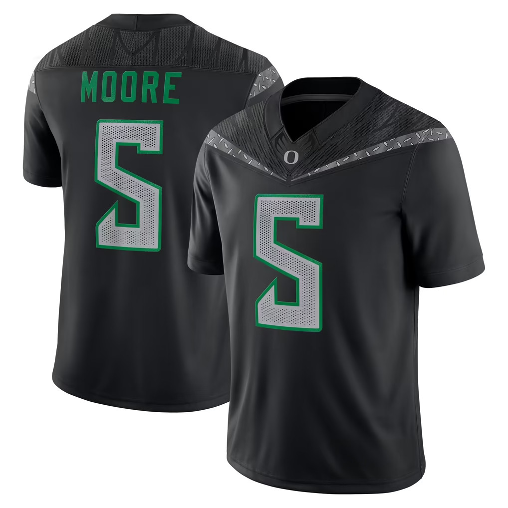 Dante Moore Jersey Shirt Oregon Ducks Merch 2026 #5 Oregon Ducks Home NIL Football Game Jersey 1 - Unicasport Dante Moore Jersey Shirt Oregon Ducks Merch 2026 #5 Oregon Ducks Home NIL Football Game Jersey
