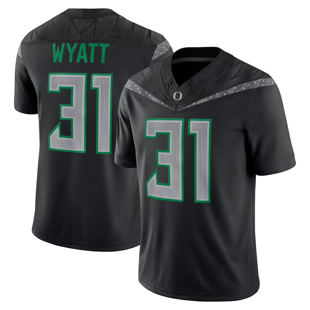 Nasir Wyatt Jersey Shirt Oregon Ducks Merch 2026 #31 Oregon Football Alumni Game Jersey Black 1 - Unicasport Nasir Wyatt Jersey Shirt Oregon Ducks Merch 2026 #31 Oregon Football Alumni Game Jersey Black