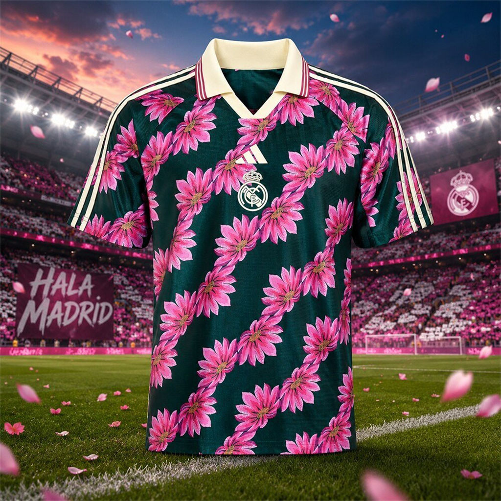 Real Madrid X Farm Rio Floral Kit Jersey Shirt 2026 Real Madrid Merch Gifts For Him 1 - Unicasport Real Madrid X Farm Rio Floral Kit Jersey Shirt 2026 Real Madrid Merch Gifts For Him