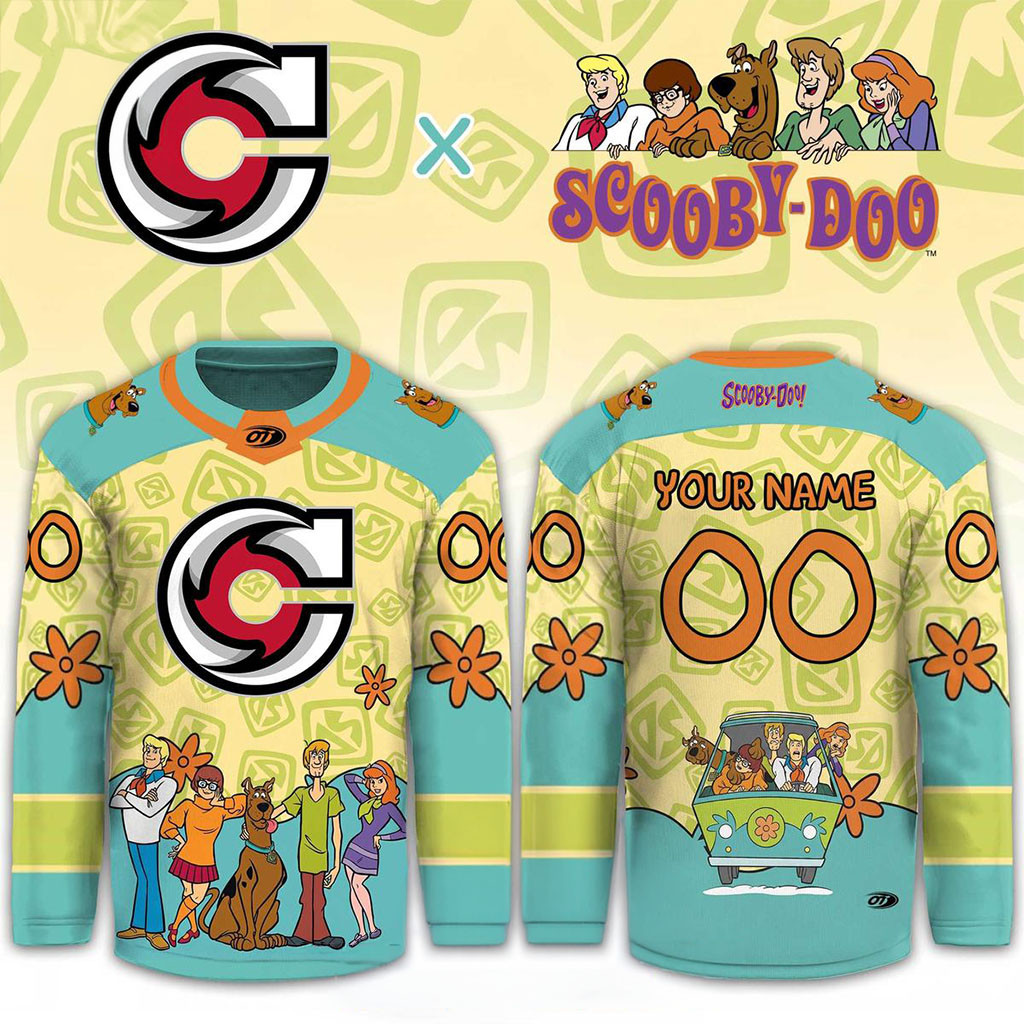 Personalized Cincinnati Cyclones Scooby-Doo Night 2026 Christmas Hockey Jersey Cyclones Merch 1 - Unicasport Personalized Cincinnati Cyclones Scooby-Doo Night 2026 Christmas Hockey Jersey Cyclones Merch
