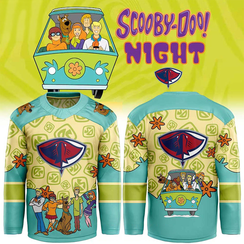 South Carolina Stingrays Scooby Doo 2026 Alternate Night Hockey Jersey Stingrays Merch 1 - Unicasport South Carolina Stingrays Scooby Doo 2026 Alternate Night Hockey Jersey Stingrays Merch