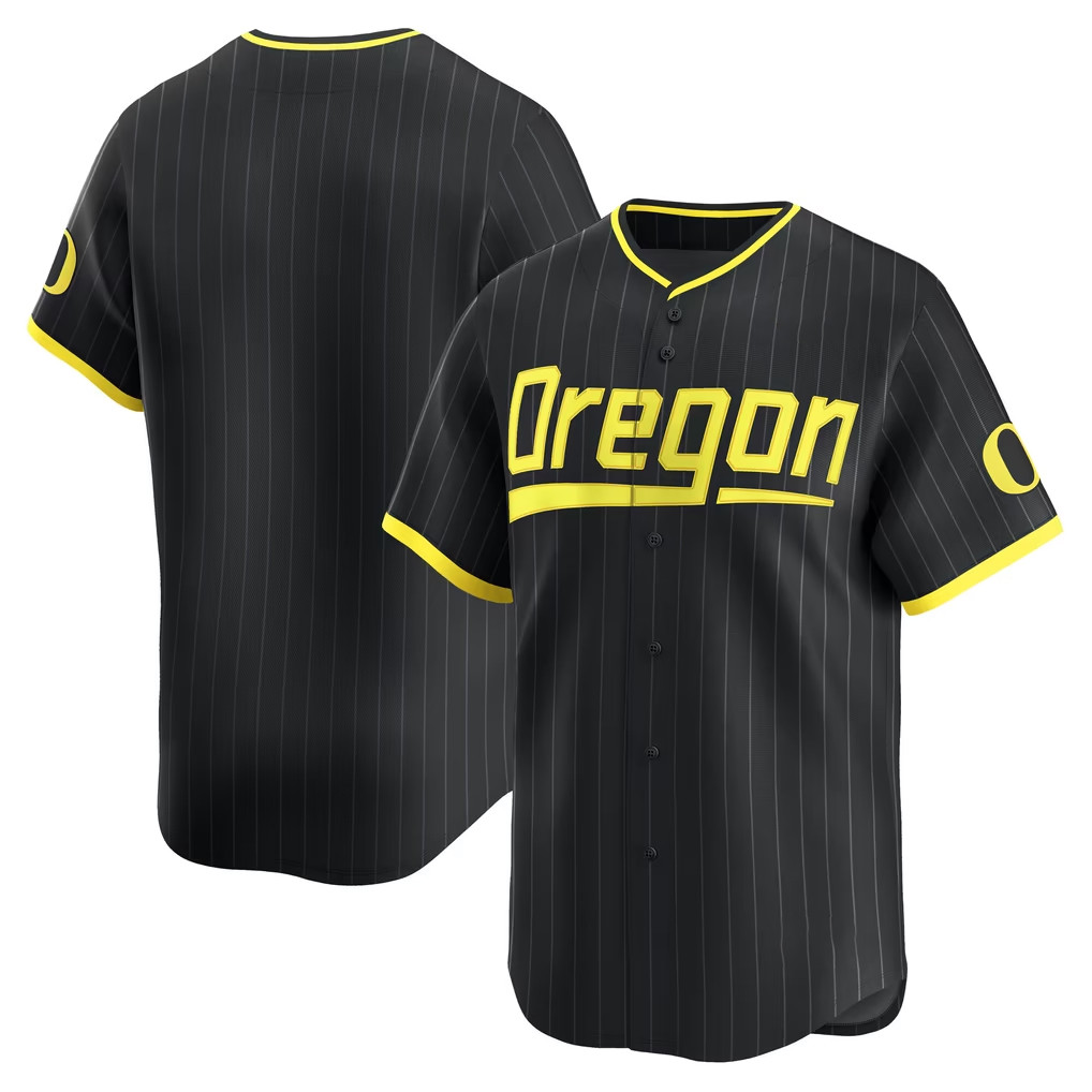 Oregon Ducks Merch 2026 Black Oregon Ducks Baseball Jersey Game Day Apparel Gift For Fans 1 - Unicasport Oregon Ducks Merch 2026 Black Oregon Ducks Baseball Jersey Game Day Apparel Gift For Fans