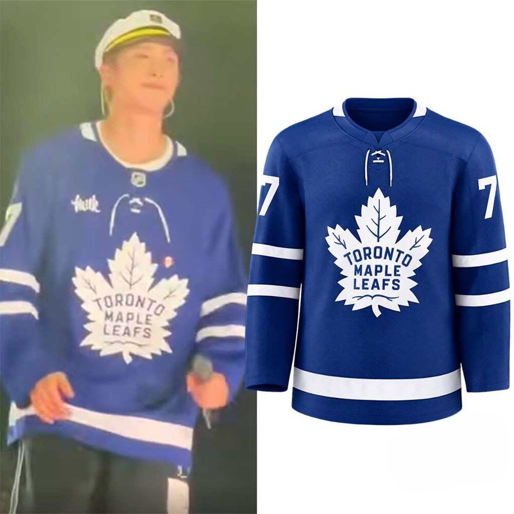 Namjoon RM BTS 2026 Toronto Maple Leafs Hockey Jersey Shirt RM x TM Leafs Merch Gifts For Fans 1 - Unicasport Namjoon RM BTS 2026 Toronto Maple Leafs Hockey Jersey Shirt RM x TM Leafs Merch Gifts For Fans