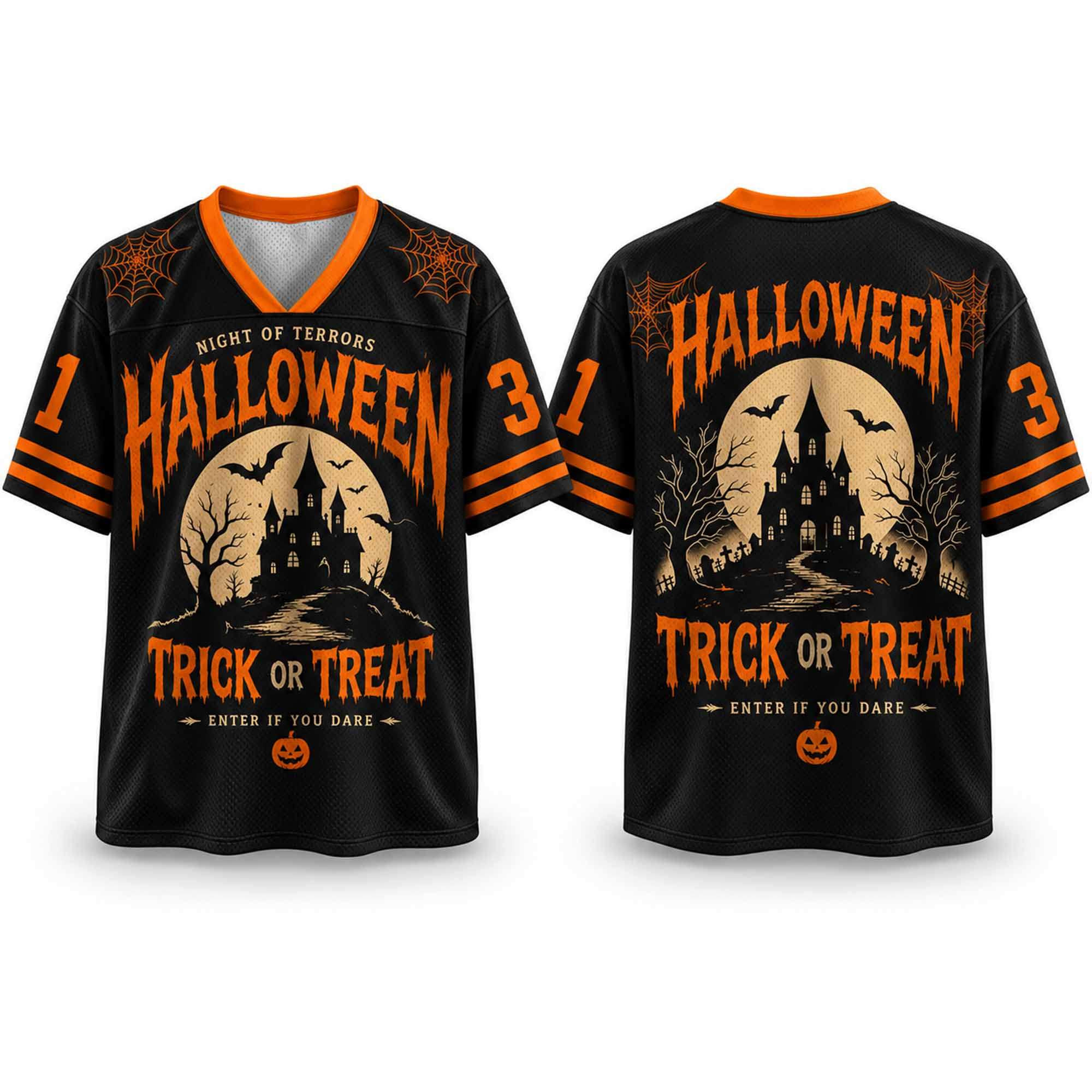 2026 Night Of Terrors Halloween Trick Or Treat Enter If You Dare Jersey Gifts For Halloween 1 - Unicasport 2026 Night Of Terrors Halloween Trick Or Treat Enter If You Dare Jersey Gifts For Halloween