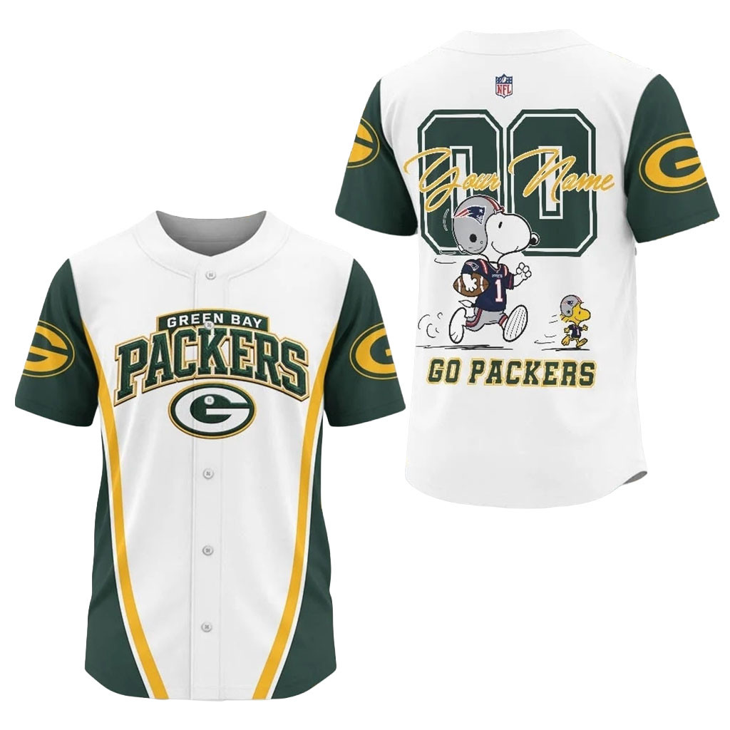 Personalized Green Bay Packers X Snoopy Ultimate Game Day Jersey Packers Merch Gift For Fans 1 - Unicasport Personalized Green Bay Packers X Snoopy Ultimate Game Day Jersey Packers Merch Gift For Fans