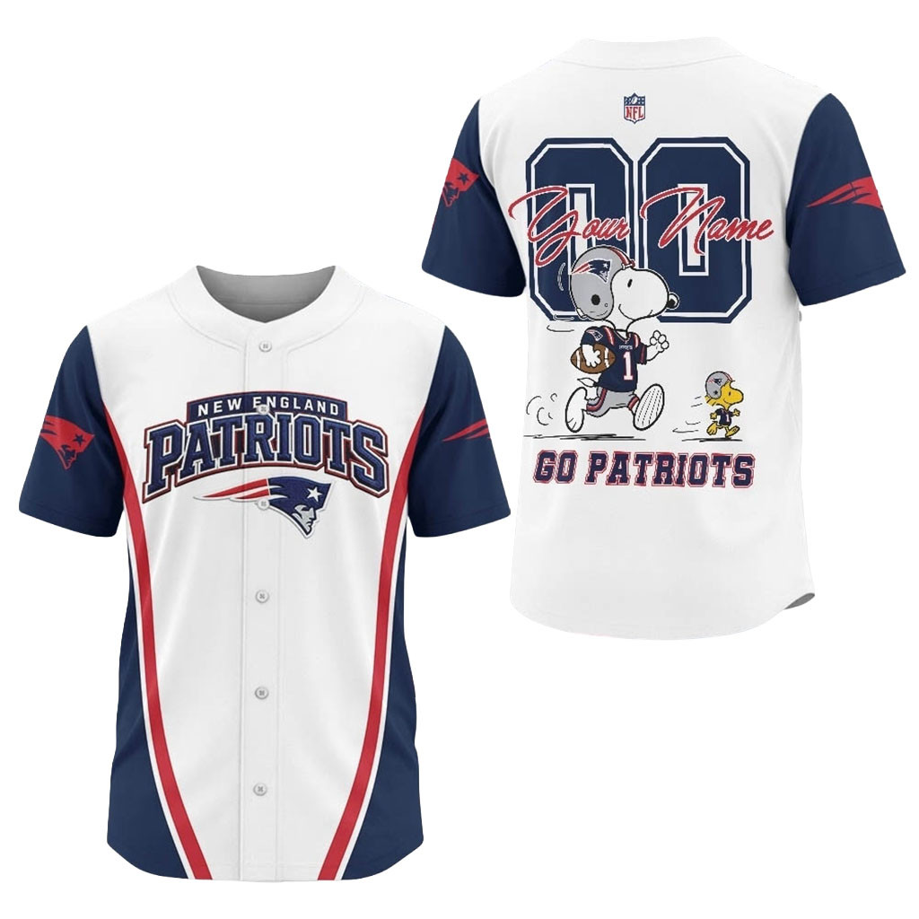 Personalized New England Patriots X Snoopy Ultimate Game Day Jersey NE Patriots Merch Gifts 1 - Unicasport Personalized New England Patriots X Snoopy Ultimate Game Day Jersey NE Patriots Merch Gifts