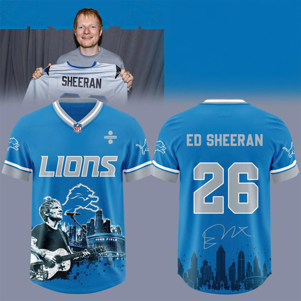 Detroit Lions X Ed Sheeran Edition 2026 Graphic Football Jersey Detroit Lions Merch Signed 1 - Unicasport Detroit Lions X Ed Sheeran Edition 2026 Graphic Football Jersey Detroit Lions Merch Signed