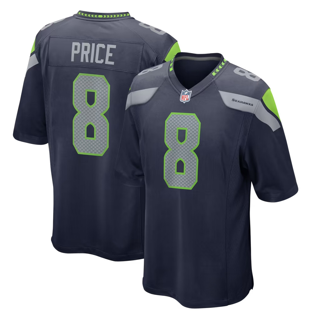 Jadarian Price Jersey Shirt Seattle Seahawks Merch 2026 No 8 Seattle Football Team Game Jersey 1 - Unicasport Jadarian Price Jersey Shirt Seattle Seahawks Merch 2026 No 8 Seattle Football Team Game Jersey