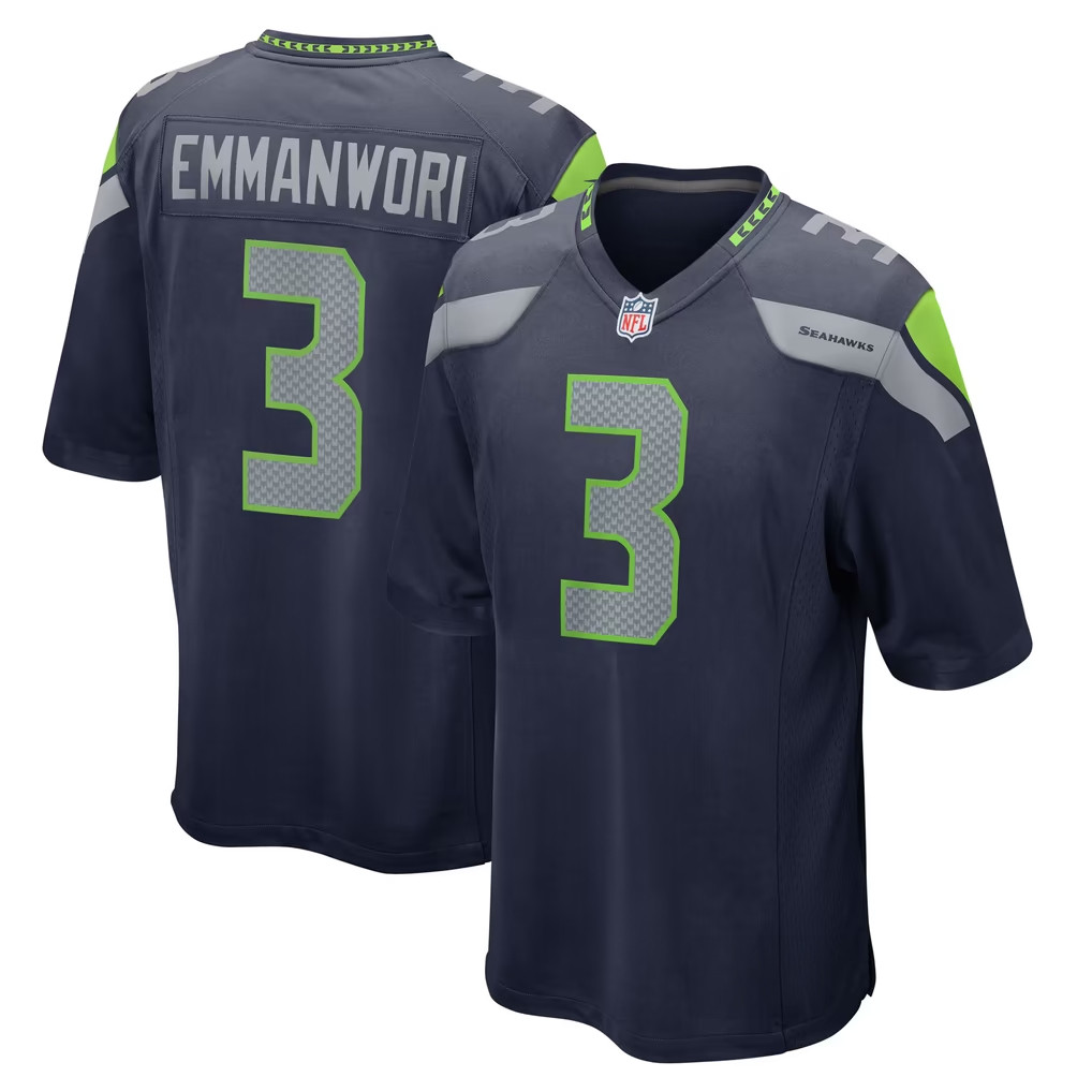 Nick Emmanwori Jersey Shirt 2026 Seattle Seahawks Merch #3 Seattle Seahawks Team Game Jersey 1 - Unicasport Nick Emmanwori Jersey Shirt 2026 Seattle Seahawks Merch #3 Seattle Seahawks Team Game Jersey