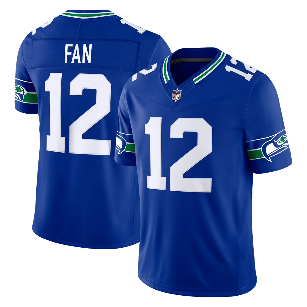 Seattle Seahawks Merch 2026 12s Seattle Seahawks Alternate Vapor FUSE Jersey Baseball Fan Gear 1 - Unicasport Seattle Seahawks Merch 2026 12s Seattle Seahawks Alternate Vapor FUSE Jersey Baseball Fan Gear